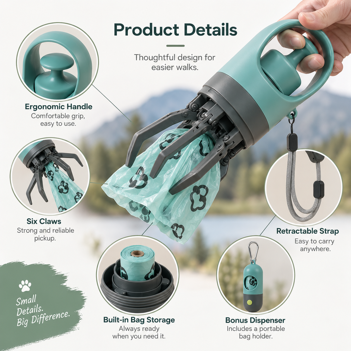 Dog Poop Scooper Set