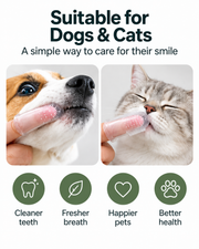 Soft Pet Finger Toothbrush — Free Gift