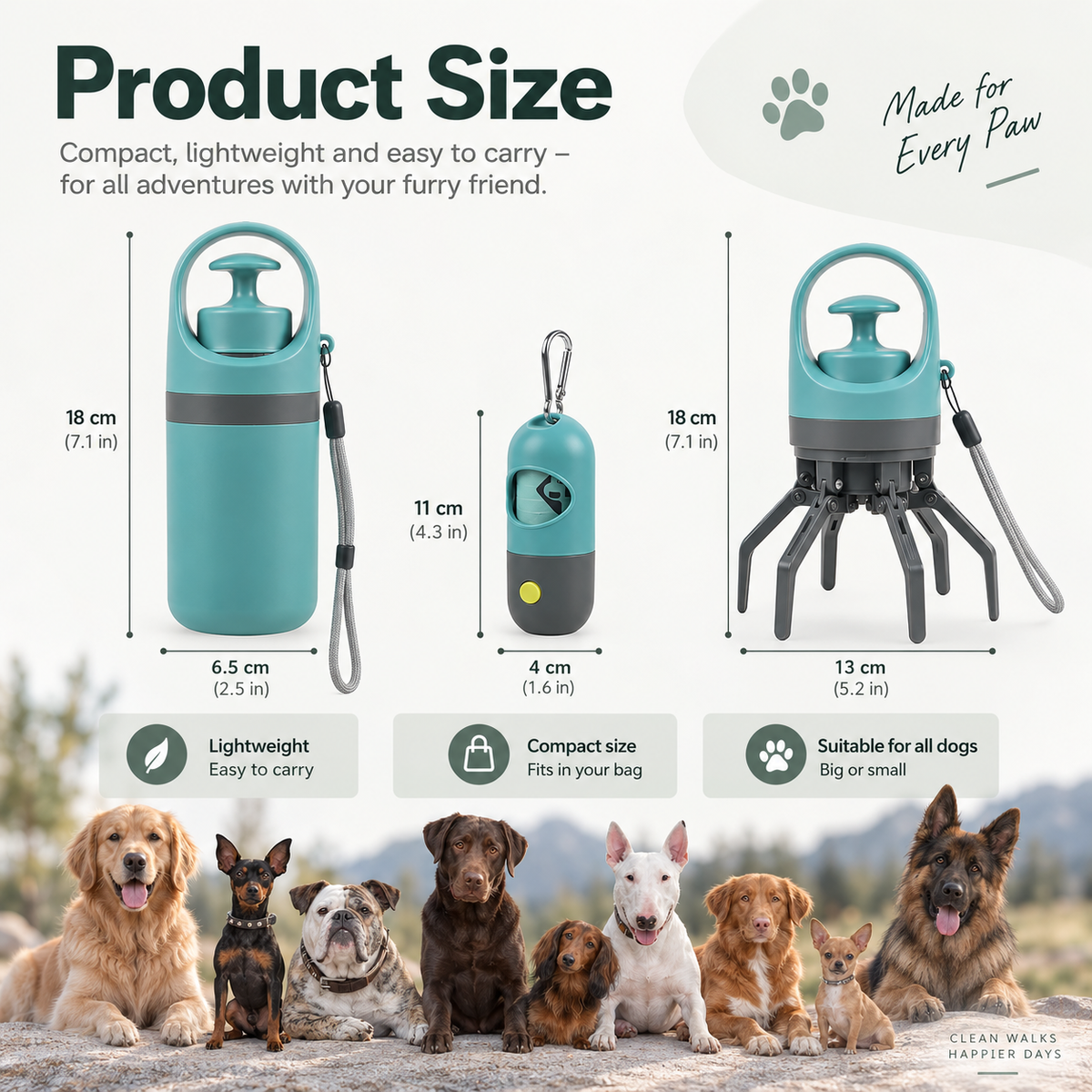 Dog Poop Scooper Set